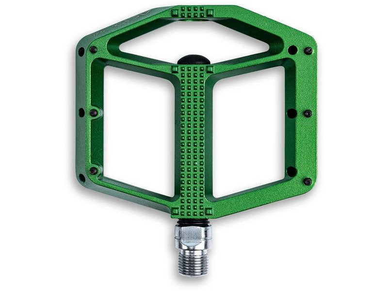 CUBE ACCESSORIES Pedals Flat A3-zp green click to zoom image