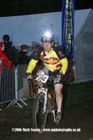 Andy makes a sprint to the finish