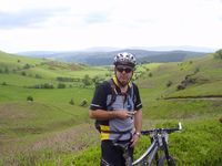 Andy Takes a break on rough ride 