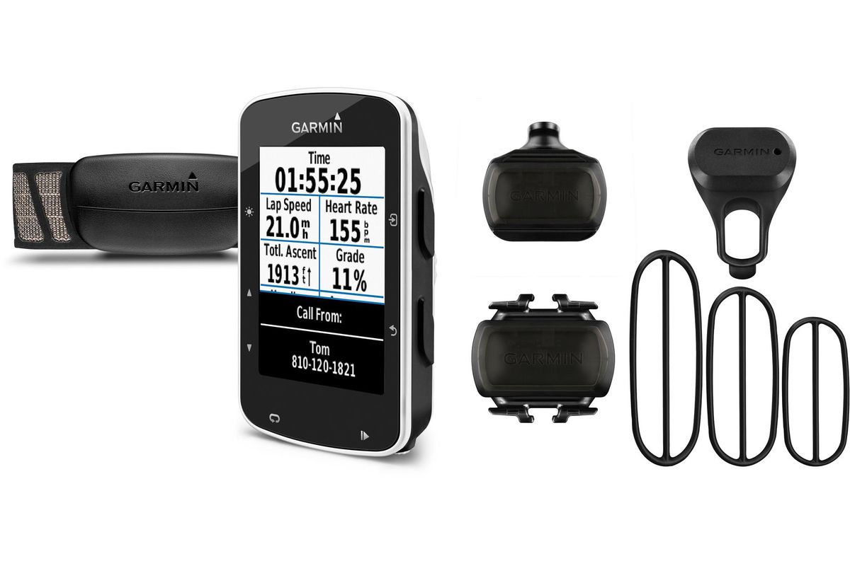 garmin edge 520 gps cycle computer with hrm and cadence