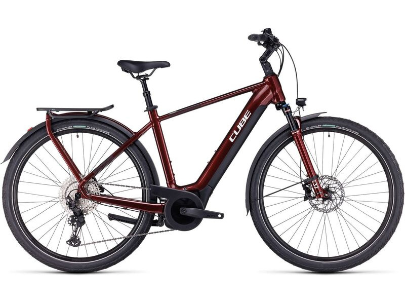 CUBE Touring Hybrid Exc 625 Red/white click to zoom image