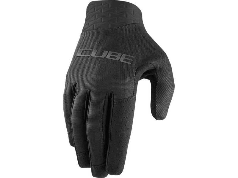 CUBE Gloves Performance Long Finger Black click to zoom image