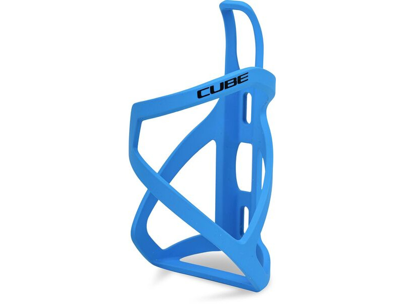 CUBE Bottle Cage Hpp Left Sidecage Matt matt blue/glossy black click to zoom image