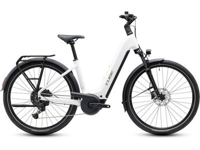 CUBE Touring Hybrid One 600 Metallicwhite/chrome