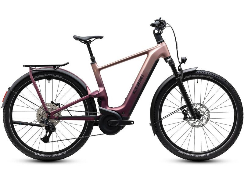 CUBE Nuride Hybrid One11 Hpc Slx 800 Mauve/black click to zoom image