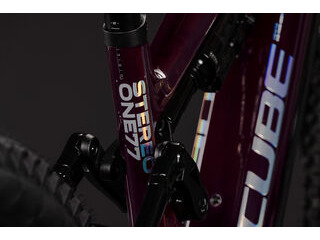 CUBE Stereo Hybrid One77 Hpc Slx 800 Liquidred/black click to zoom image