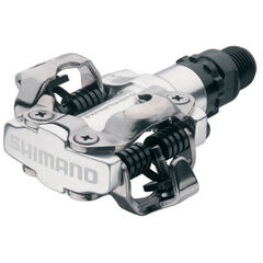 SHIMANO PD-M520 MTB SPD pedals - two sided mechanism, silver 
