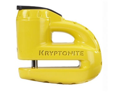 KRYPTONITE Keeper 5-S disc lock - with reminder cable - yellow