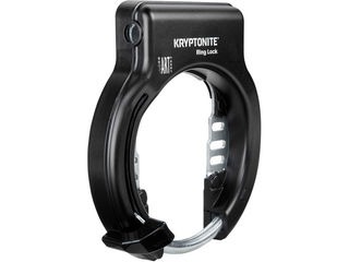 KRYPTONITE Ring Lock with plug in capability - non retractable (Sold Secure silver) 