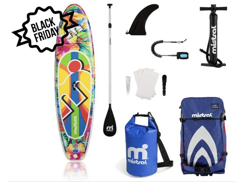 MISTRAL FLAMENCO INFLATABLE PADDLEBOARD COMBO click to zoom image