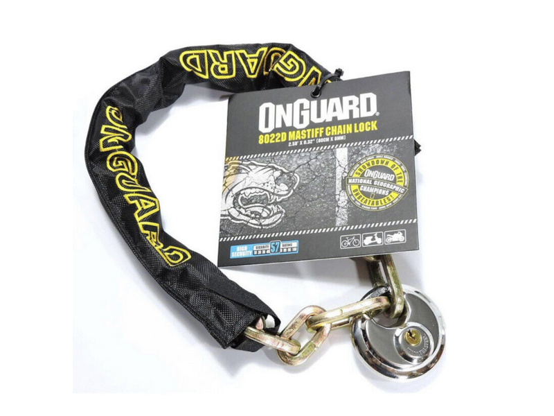 ONGUARD 8022D Mastiff Chain Lock 80cm x 8mm click to zoom image