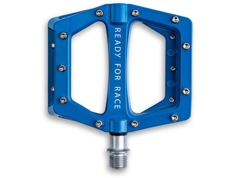 CUBE ACCESSORIES Pedals Flat Race Blue click to zoom image