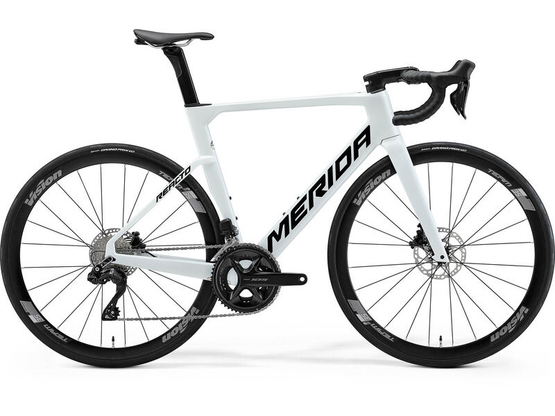 MERIDA Reacto 5000 - Pearl White (Black) - MY26 click to zoom image
