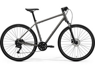 MERIDA Crossway 100 - Silk Warm Slate Grey (Black) - MY26 2026