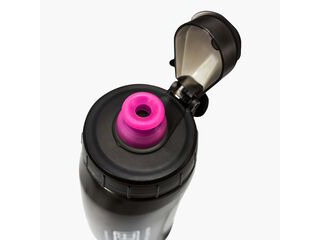 MUC-OFF x Fidlock Twist Bottle 590ml + bike base Smoked click to zoom image