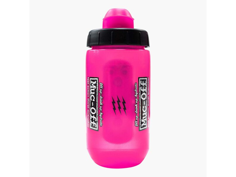 MUC-OFF x Fidlock Twist Bottle 450ml + bike base Pink click to zoom image