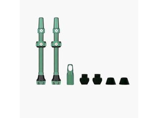 MUC-OFF Tubeless Valves V2 44mm Turquoise click to zoom image