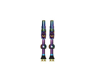 MUC-OFF Tubeless Valves Big Bore Lite Large 45mm Large Iridescent  click to zoom image