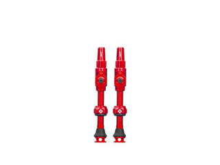 MUC-OFF Tubeless Valves Big Bore Lite Large 45mm Large Red  click to zoom image