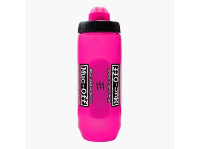MUC-OFF x Fidlock Twist Bottle 590ml + bike base Pink